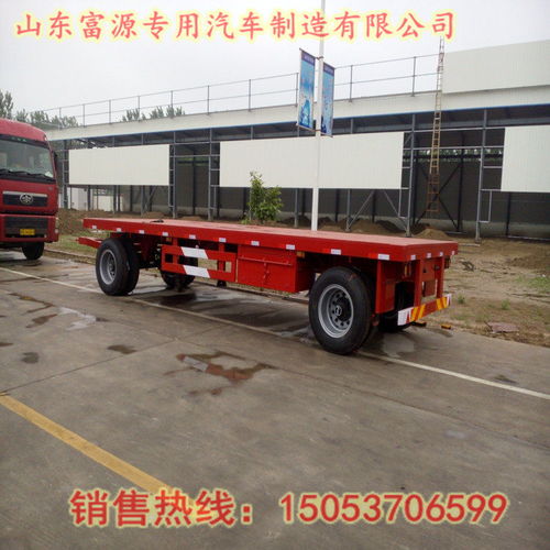 8米2軸自卸牽引桿全掛車價格公布，梁山掛車廠引領(lǐng)專用汽車銷售新潮流